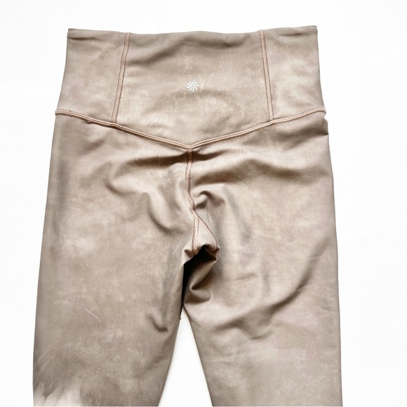 Athleta Elation 7/8 Leggings Watercolor Stripe - Picture 3 of 7